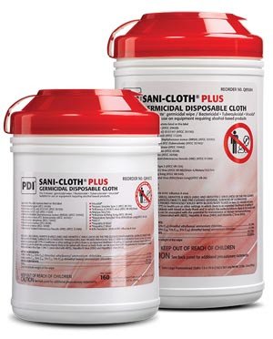 SANI-CLOTH PLUS SURFACE DISINFECTANT WIPES